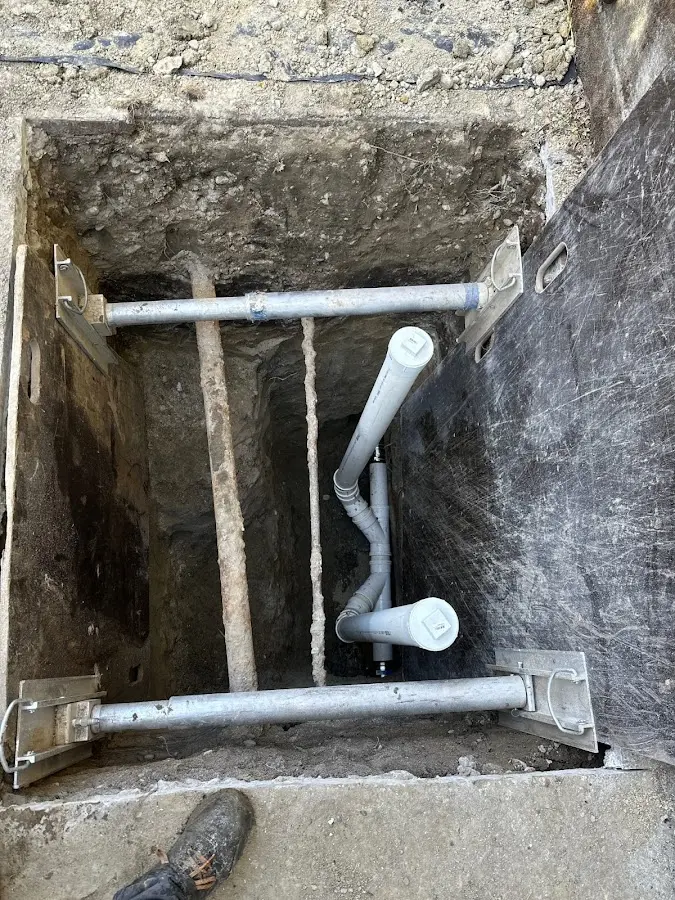 Experienced plumber completing Gas Line Repair work in Williamsburg